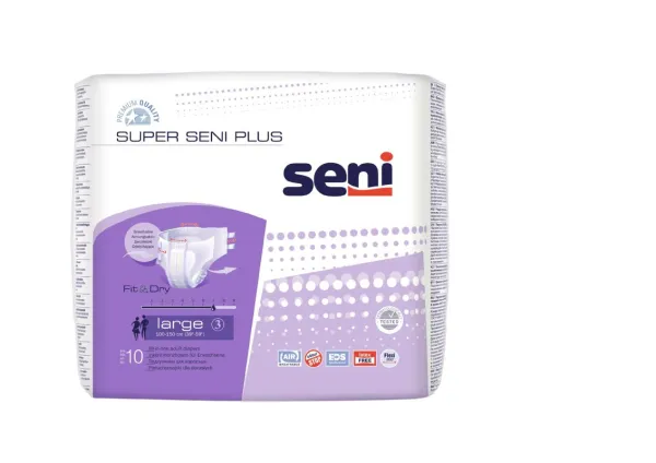 Seni Super Plus Large (1 Karton: 6 x 10 Stück)