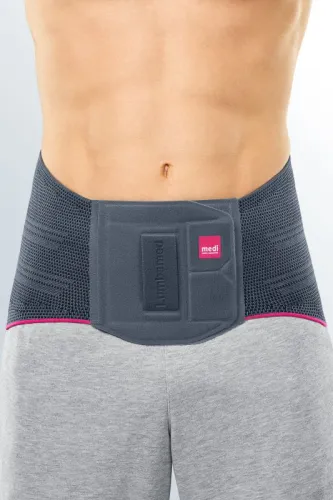 Lumbalorthese Lumbamed Basic Herren, silber