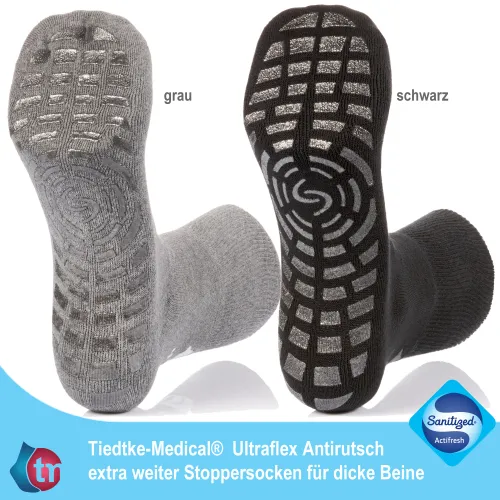 Venensocken Ultraflex Frottee Antirutsch