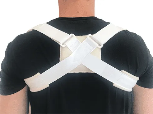 Claviculabandage, weiß