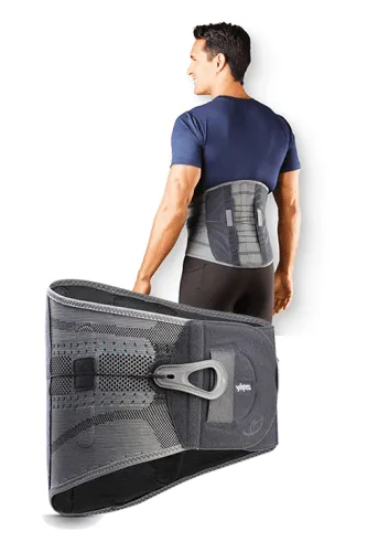 Lumbalstützorthese Aspen ELITE ACTIVE+ grau