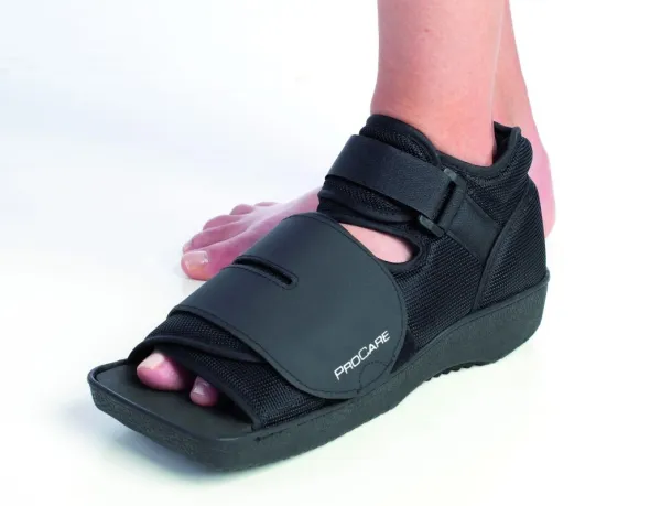 Verband-Schuh PROCARE Squared Toe, schwarz