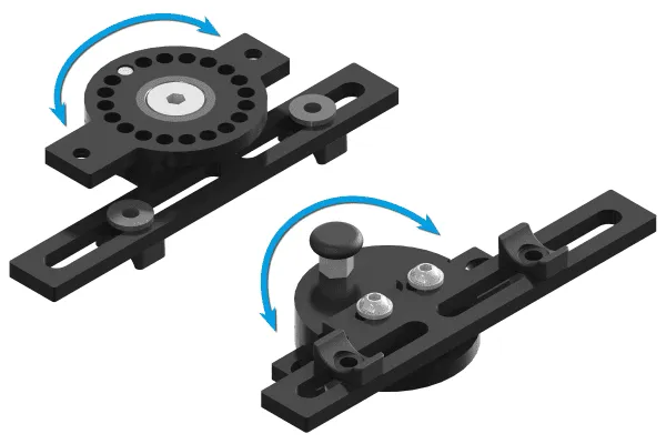 HEMI-System Schwenkarm für Arm-Schale Ausladung 17,5mm