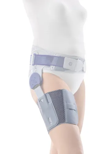 CoxaTrain Oberschenkelbandage, zur Stabilisierung und Reduzierung der Schmerzen im Hüftgelenk