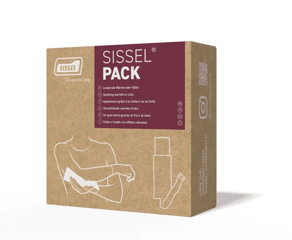 SISSEL Hot-Cold Pack ca. 12,7x25,4cm mit Bezug