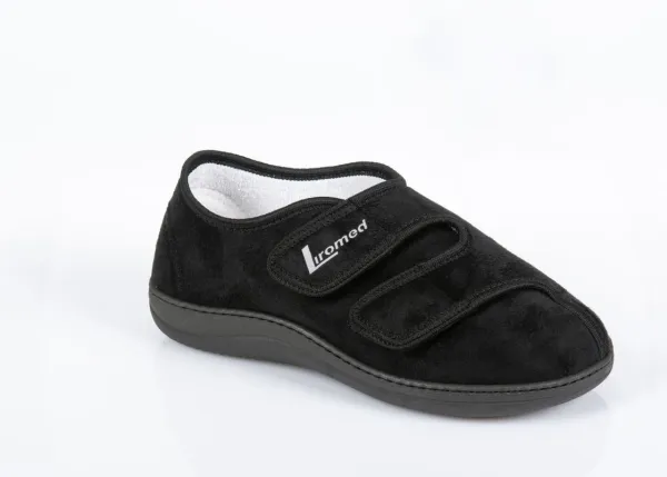 Reha Halbschuh 476-20Z3 mit 2 Klettverschlüssen schwarz