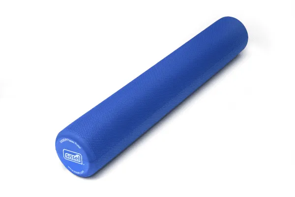 Pilates Roller Pro Sissel inklusive Übungsposter, blau