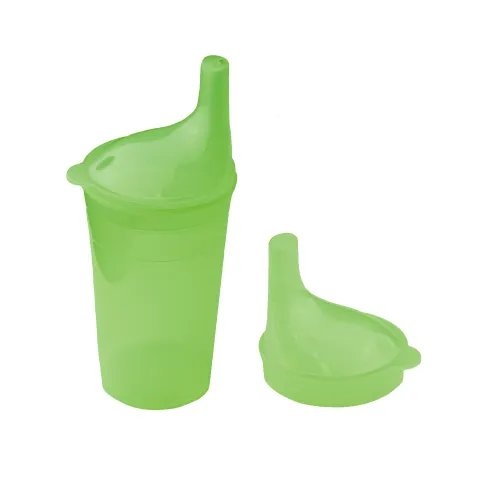 Trinkbecher-Set für Tee und Brei, langes Mundstück