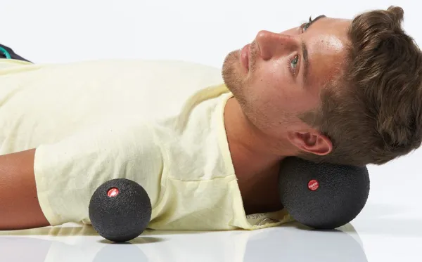 Blackroll Massageball, schwarz