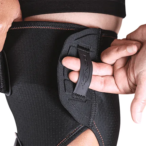Knieorthese DONJOY Clima-Flex OA medial links/ lateral rechts, schwarz