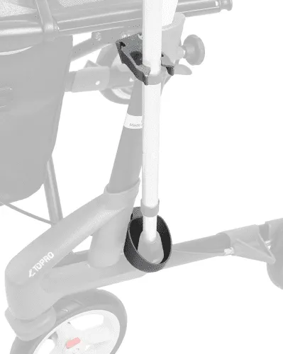 Stockhalter für Rollator 5G/ATR/Olympos/Hestia/Original grau