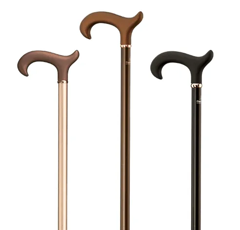 Gehstock Soft-Step-Derby verstellbar
