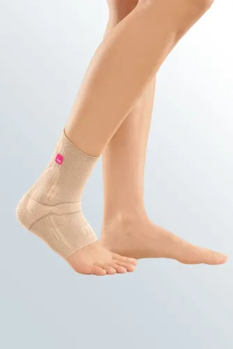 Sprunggelenkbandage Levamed silber