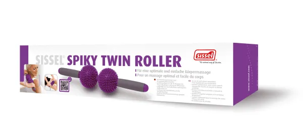 Massagegerät Spiky Twin Roller Sissel