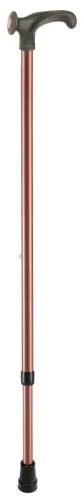 Leichtmetallstock mit anatomischem Griff, verstellbar