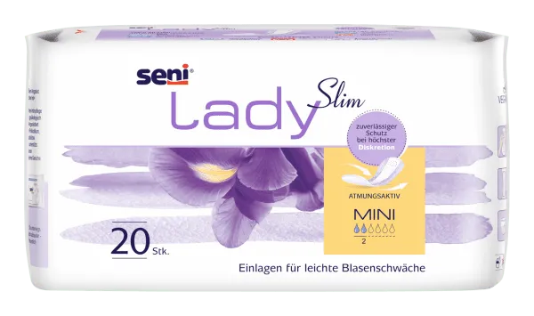 Inkontinenzeinlagen Seni Lady Slim Mini (1 Karton: 20 x 20 Stück)