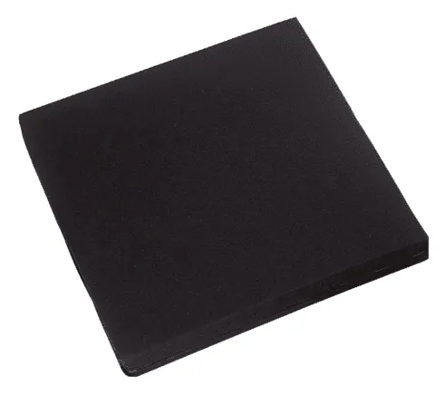 Sitzkissen Standard mit Stuhlbändern RG35, schwarz