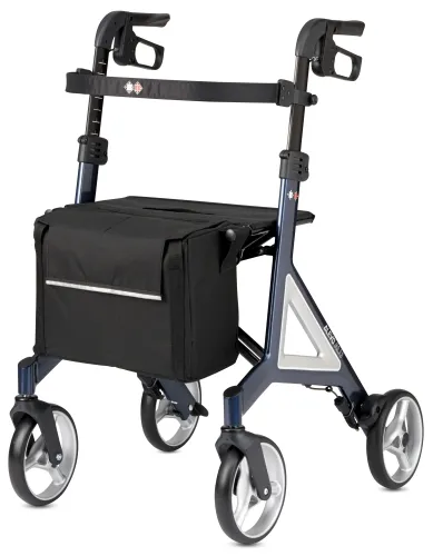 Rollator ALEVO ALU mit Rückengurt und Tasche