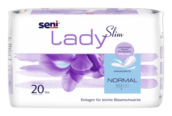 Inkontinenzeinlagen Seni Lady Slim Normal (1 Karton: 18 x 20 Stück)