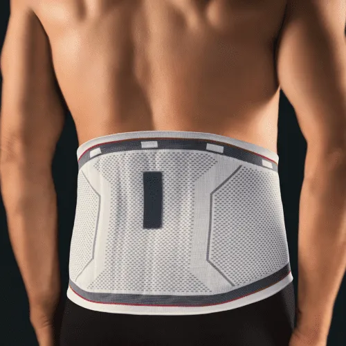 Bort Rückenbandage select Stabilo, ohne Pelotte, silber