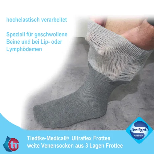 Venensocken Ultraflex Frottee