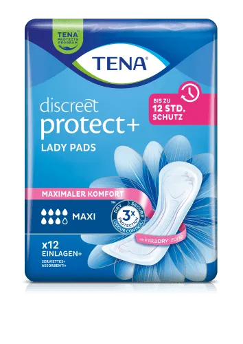 Einlage TENA Lady Discreet Maxi (1 Karton: 12 x 12 Stück)