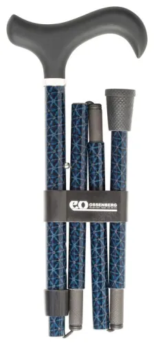 Gehstock Derbygriff Carbon, Softtouch-Oberfläche