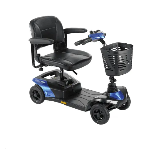 Elektro-Scooter COLIBRI 4-rad 6km/h saphirblau