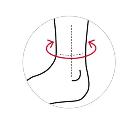 Sprunggelenkbandage DONJOY MalleoForce Plus graphitgrau