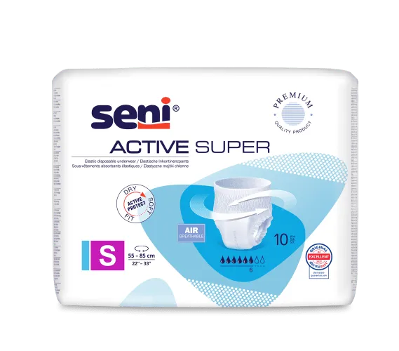 Einweginkontinenzslip Seni Active Super Small (1 Karton: 8 x 10 Stück)