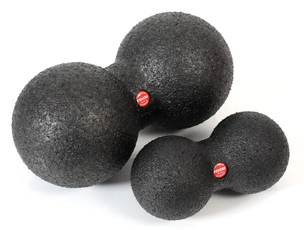 Blackroll Massageball DuoBall, schwarz
