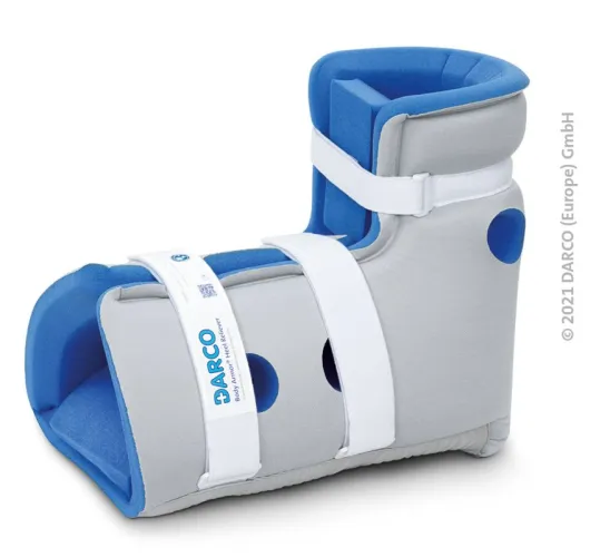 Fersen-Freilagerung Body Armor Heel Reliever, Schaumstoff grau-blau