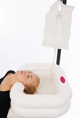 Haarwasch-Set RFM zweiteilig, Becken + Duschset