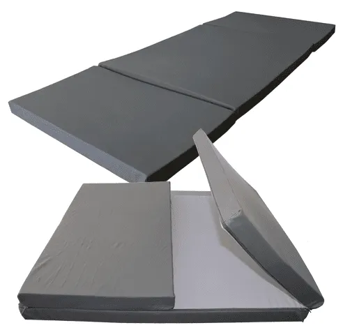 ADL Sturzmatte faltbar 80/160x70x10/5 cm, grau