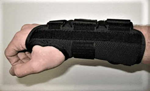 Handgelenkschiene schwarz
