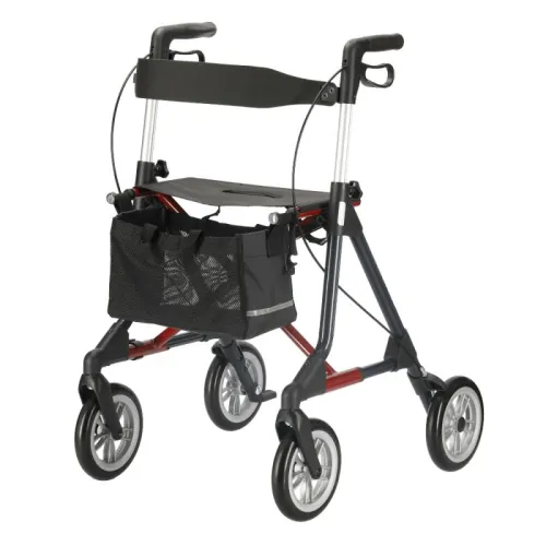 Rollator elan plus, inkl. Tasche, Stockhalter und Rückengurt, max. 150 kg bel.