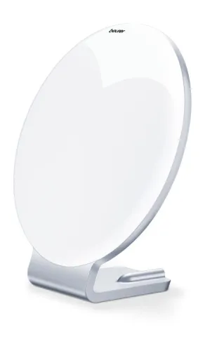 Lichttherapiegerät TL 50, Tageslichtlampe, LED, ca. 10000 Lux, Durchmesser Beleuchtungsfläche 25 cm