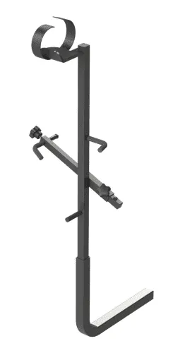 Rollatorhalter für Scooter und seitlich faltbare Rollatoren