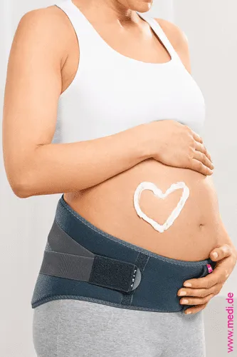 Lumbamed maternity Schwangerschafts-Lumbalorthese grau
