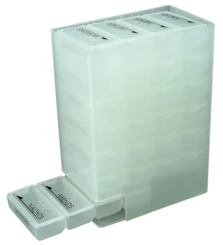 Medikamentendispenser 7 Tage, transparent