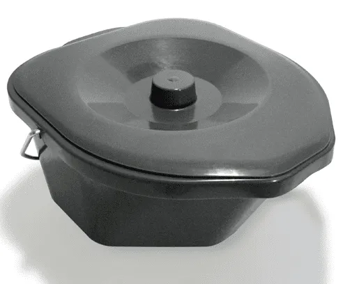 Toiletteneimer RS3 für Toilettenstuhl 9062 grau
