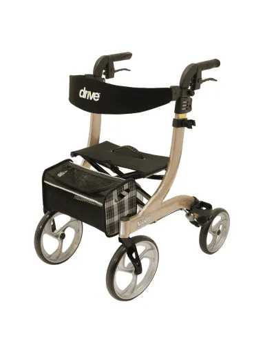Rollator NITRO mit Stockhalter Stoff-/ Netztasche