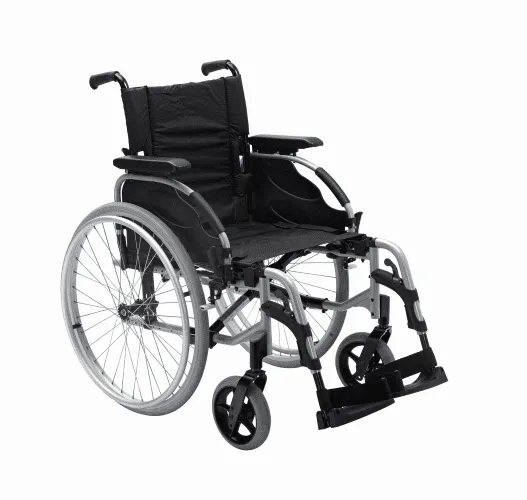 Rollstuhl Action 2 NG mit Armlehne desk silbergrau