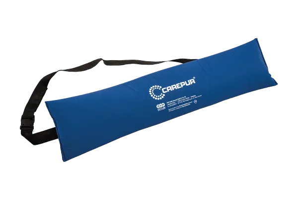 Fersenentlastungsgurt CarePur M 90 x 16 cm blau