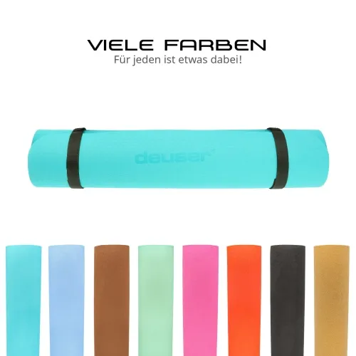 Yoga Matte Deuser TPE 183x61x0,6 cm