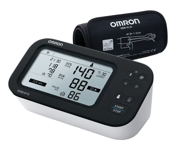 Oberarm-Blutdruckmessgerät OMRON M7 Intelli IT AFib