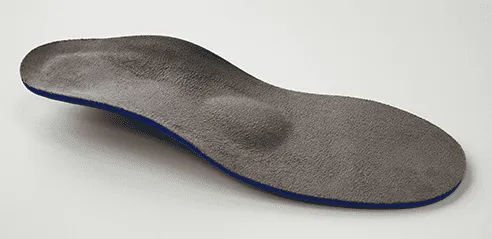 Weichpolster-Rohling mit Fersenspornkern 2,5mm Microvelour (Paar)