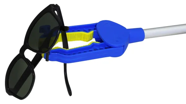 Greifzange Falke mit Softgriff blau/gelb