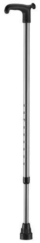 Leichtmetallstock mit Softgriff verstellbar