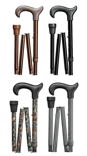 Faltstock UNI-Ergonomic-Derby verstellbar